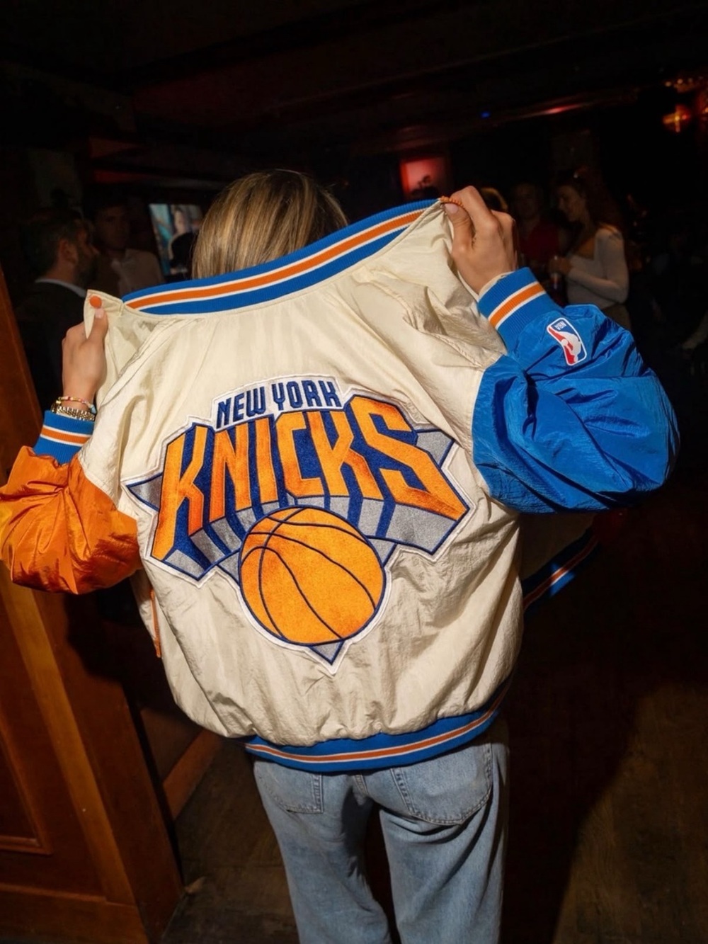 Terez New York Knicks Bomber Jacket